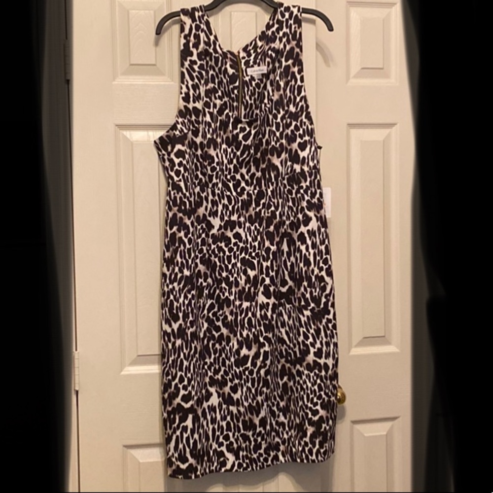 New-Michael Kors Leopard Print Dress